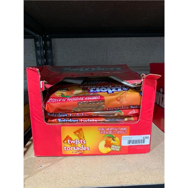 Twizzler Twists Peach - Lot of 12 x 453g