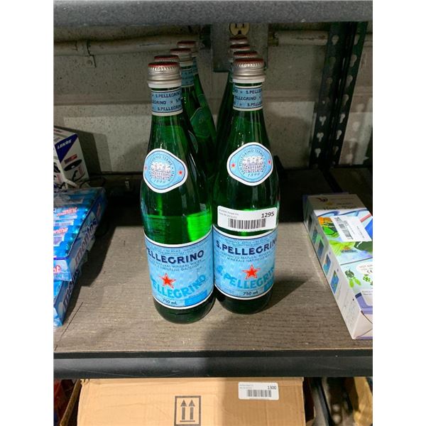 S.Pellegrino Carbonated Natural Mineral Water 8 x 750ml
