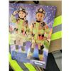 Image 5 : Lot of 2 Dress Up Outfits Police Size 3-4 Fireman Size 5-6