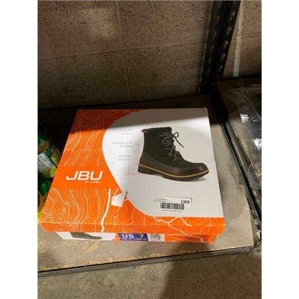 Jambu JBU Maldive Black Womens Boots Size 7