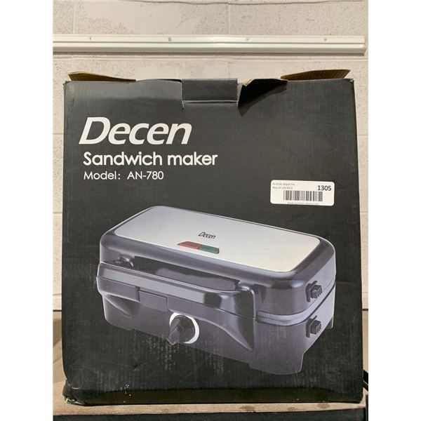 Decen Sandwich Maker Model AN-780