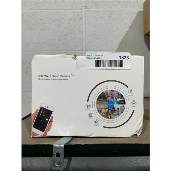 360 Wi-Fi Cloud Camera with 3D Navigation Positioning