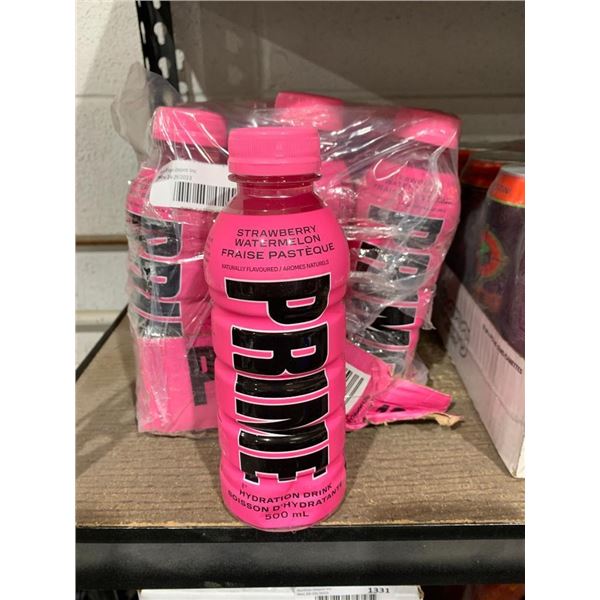 Prime Hydration Strawberry Watermelon 12 x 500ml