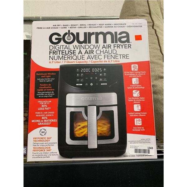 Gourmia 6.7L Digital air fryer.