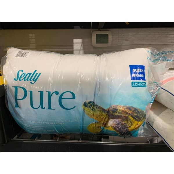 Sealy Pure Standard Queen Size Pillows - Set of 2