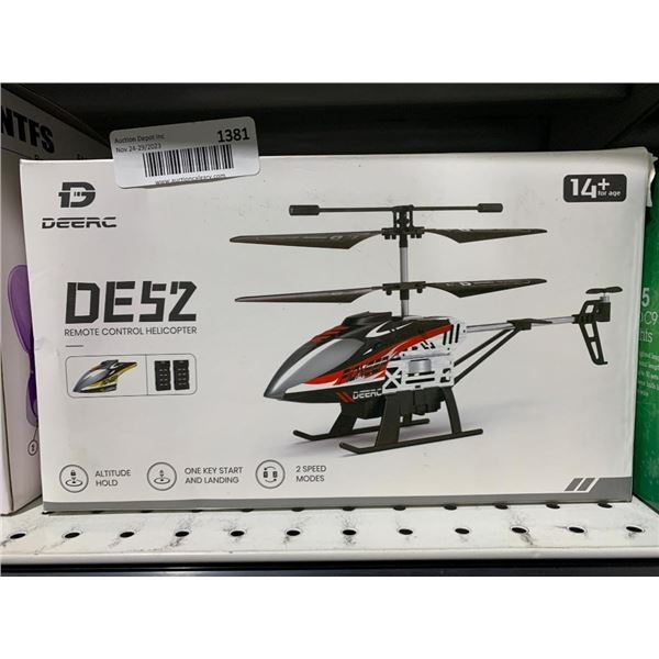 Deerc DE52 Remote Control Helicopter