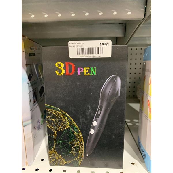 3D Pen for Kids, USB Wireless 3D Printing Pen with Filament Refills