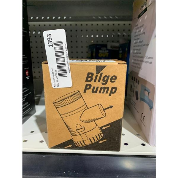 Small boat bilge pump.