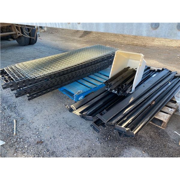 Commercial Grade Metal Racking 3 Sections