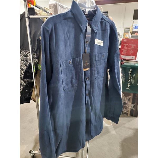 Size Men's medium Blue Gress Shirt