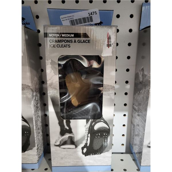 Olympia Ice Cleats Size: Medium