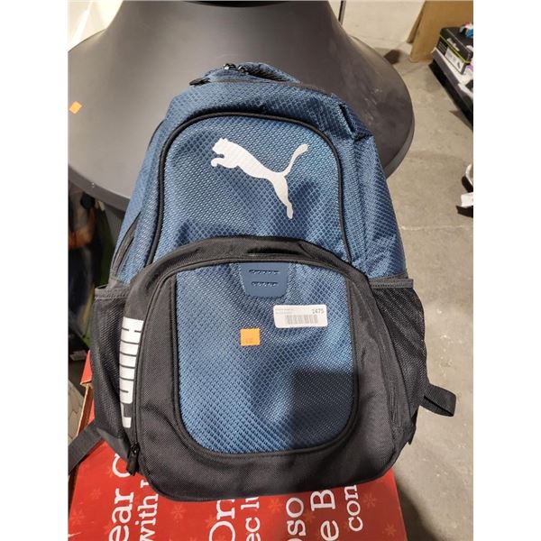 Navy Blue Puma Back Pack