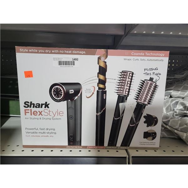Shark Flex Style Hair System - Missing One Brush Attachment