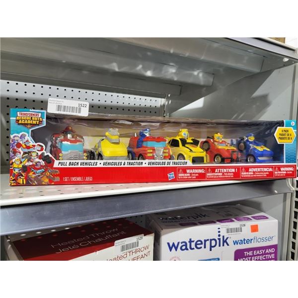 Transformers Rescue bots Academy Pull Back Vehicle Set of 6