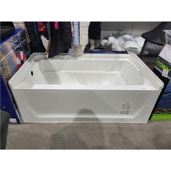 Sterling 1 Pc  Fiberglass Drop in Bathtub small crack