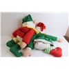 Image 4 : (2) Christmas Santa Plushies