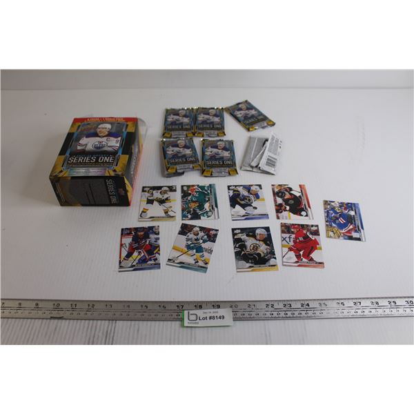 (6) Upper Deck 2023-24 Series One Packs - All Are Open