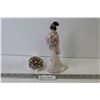 Image 1 : Aynsley Ceramic Flowers - Ceramic Geisha Girl
