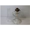 Image 5 : Vintage Glass Oil Lamp