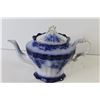 Image 2 : Vintage Touraine Flow Blue Teapot