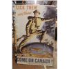 Image 1 : * WWII Replica Canadian War Poster - Cor-Plast, 48" x 73"