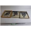 Image 1 : (3) NHL Player's Photos - Wayne Gretzky, Mario Lemieux, Joe Nieuwendyk, 8" x 10", NHL Licensed, in F