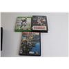 Image 2 : (8) Video Games - (6) PS2, Xbox One Madden NFL 15, Sega Genesis Sports Talk Baseball Game