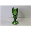 Image 3 : Vintage Pressed Glass Fan Vase