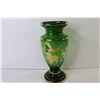 Image 4 : 10" Green Glass Vase