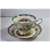 Image 11 : (30) Piece Set of Royal Albert China - Chelsea Bird Design
