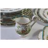 Image 5 : (30) Piece Set of Royal Albert China - Chelsea Bird Design