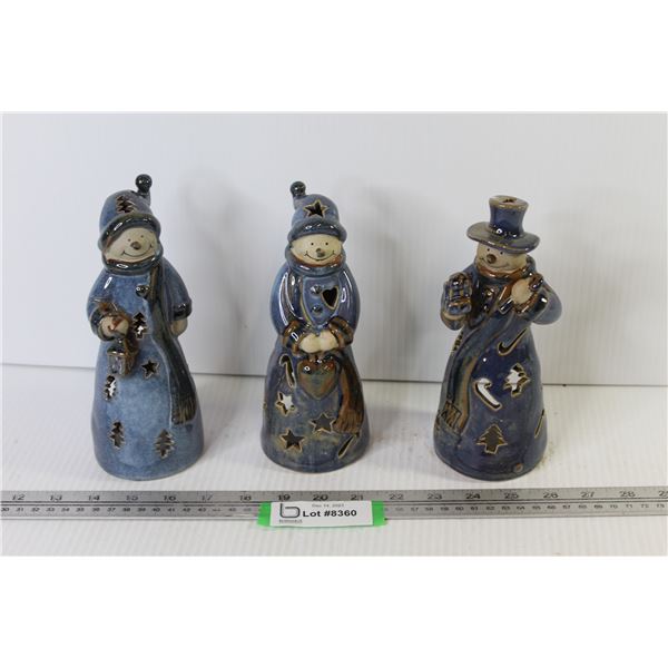 (3) Tealight Snowmen