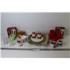Image 1 : Christmas Holders - Christmas Plates - Santa Toothpick Holders