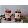 Image 2 : Christmas Holders - Christmas Plates - Santa Toothpick Holders