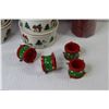 Image 4 : Christmas Items - Bowls - Napkin Holders Candle Holders - Candle