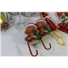 Image 2 : Small Gift Boxes - Stocking Hooks - Whistles - Misc. Decor Items