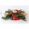 Image 2 : Poinsettia Decor - Poinsettia Candle Holder