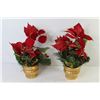 Image 3 : Poinsettia Decor - Poinsettia Candle Holder