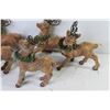 Image 4 : Tree Ornaments (6) Reindeer (2) White Deer