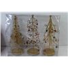 Image 2 : Cookie Jar (NIB) - Wire Sparkle Trees (NIB)