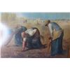 Image 3 : Framed Print - "The Gleaners" - 26" x 30" - Oak Frame