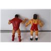 Image 3 : (4) 1980's WWE / WWF LJN Wrestling Figures - Ted Arcidi, Volkoff, Sammartino, Tito Santana