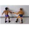 Image 5 : (4) 1980's WWE / WWF LJN Wrestling Figures - Ted Arcidi, Volkoff, Sammartino, Tito Santana