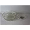 Image 6 : (2) Sadler Wellington Tea Cups, Trays, Glass Bowls, Pedestal Plate, etc.