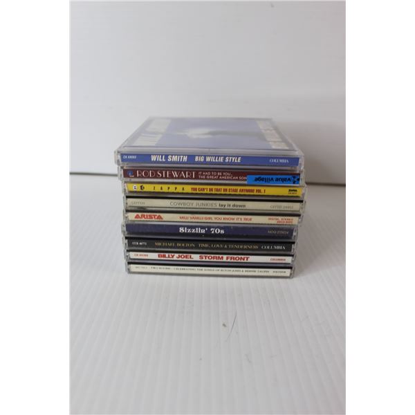 (9) CD's - Michael Bolton, Billy Joel, etc.