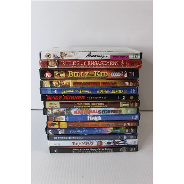 (14) DVD's - Fletch, Charlotte's Web, etc.