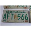 Image 2 : (3) Saskatchewan License Plates (1991, 1992), Pair of Saskatchewan 1993 License Plates