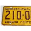 Image 2 : Saskatchewan 1967 License Plate