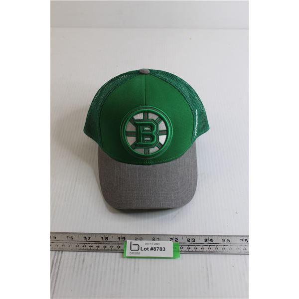 Green and Grey Boston Bruins Hat