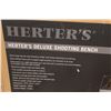 Image 2 : * Herter's Deluxe Shooting Bench - Brand New, Sealed, In Box